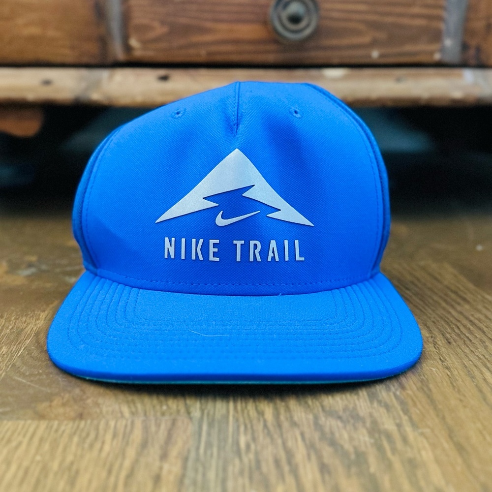 Blue Nike Aerobill Trail Cap